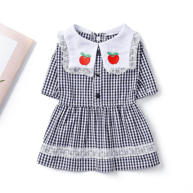 Strawberry Embroidery Dress