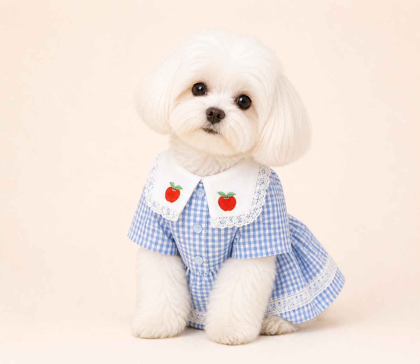 Strawberry Embroidery Dress