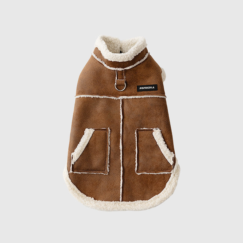 Monaco leather Coat